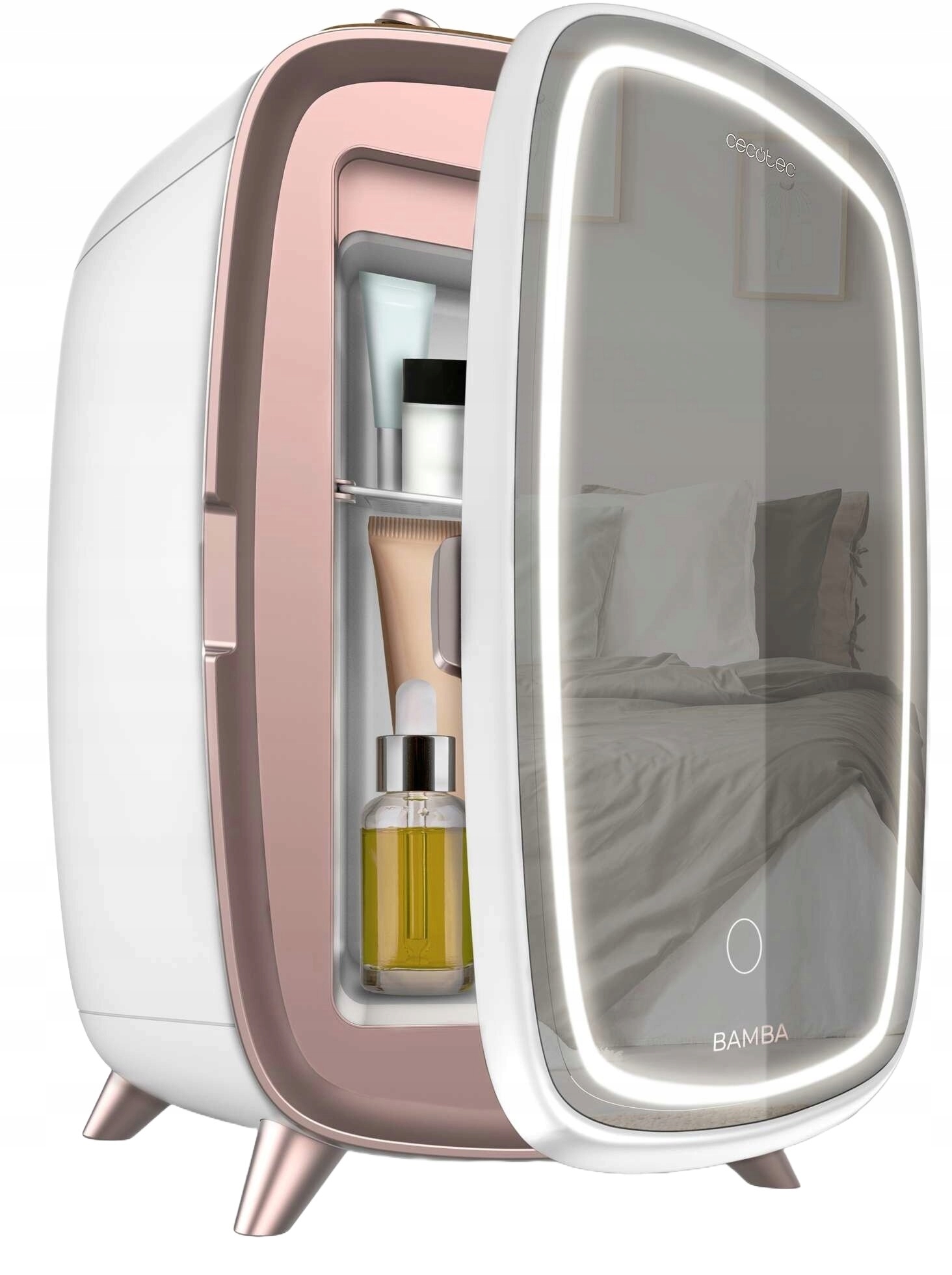 Lodówka kosmetyczna Bamba CoolingBeauty 6000 Mirror Cecotec – Idealne rozwiązanie dla Twoich kosmetyków