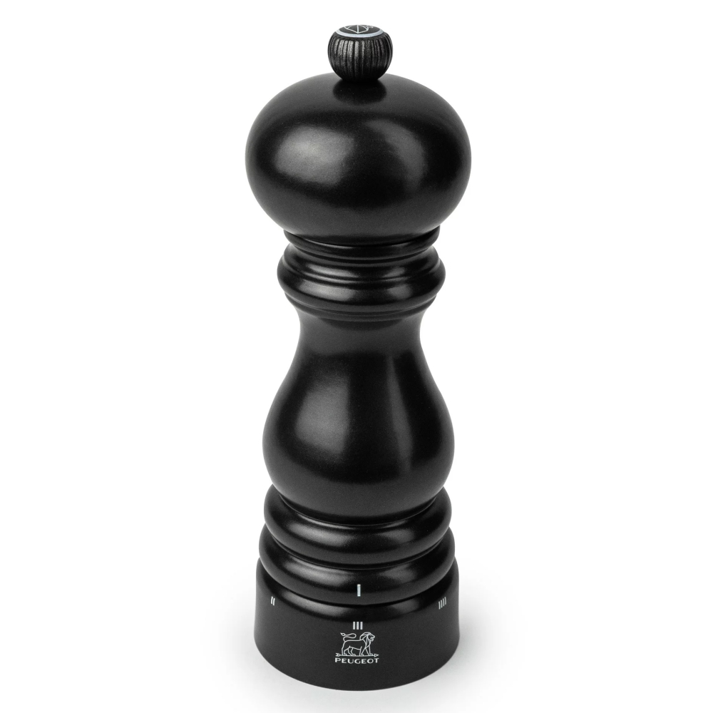 PARIS Młynek do pieprzu 18 cm satynowa czerń – Idealny do Twojej kuchni