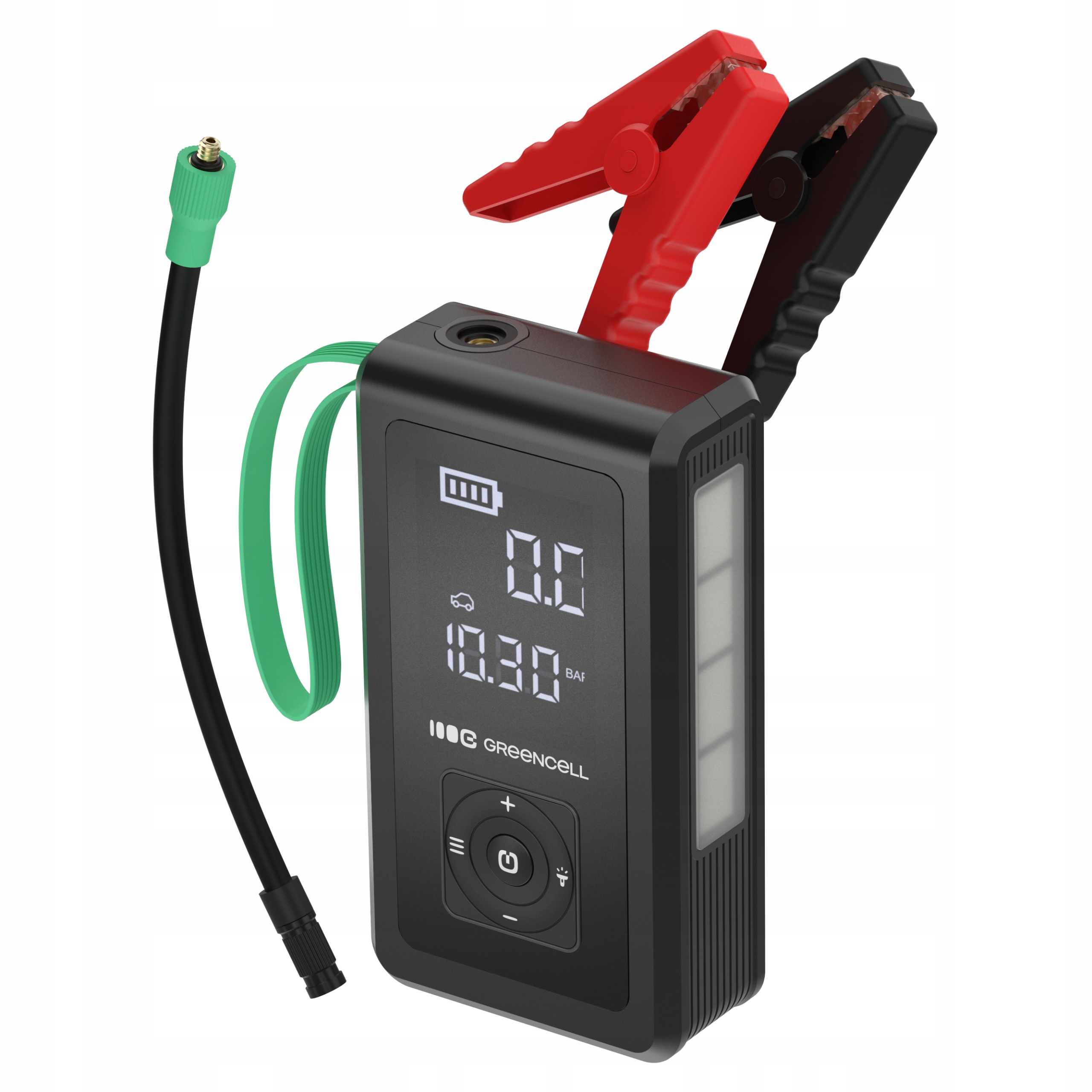 Greencell PowerBoost Air – Wielofunkcyjny rozrusznik, kompresor i powerbank do samochodu