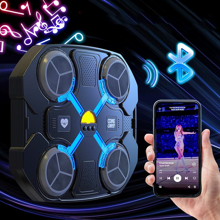 Interaktywny trening z LED i muzyką