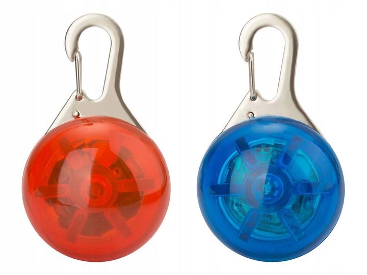 LAMPKA na OBROŻĘ LED ŚWIECI na WIECZORNE SPACERY – Bezpieczne spacery z pupilem