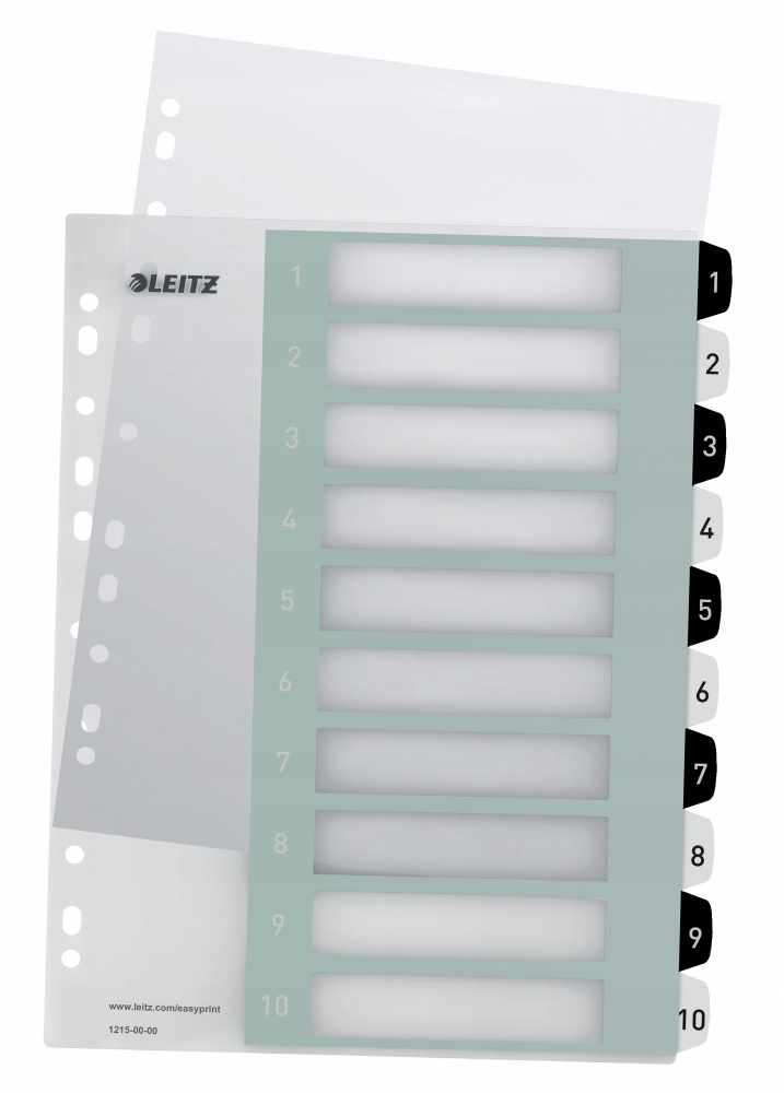 Format A4+ z 10 przekładkami w opakowaniu