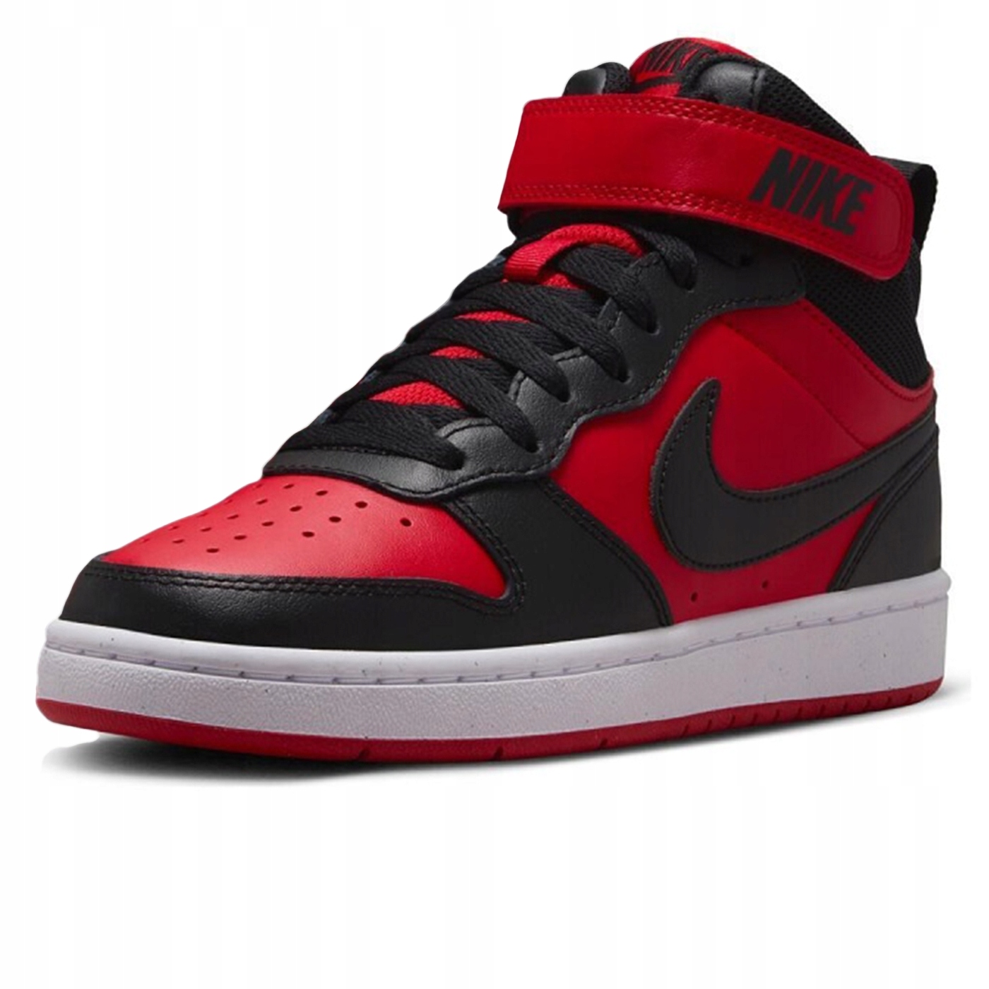 NIKE Court Borough Mid 2 GS – Młodzieżowe buty sportowe na co dzień