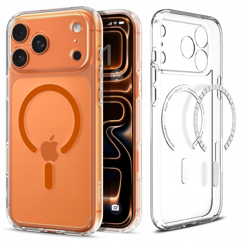 Kolorystyka etui – Clear/Orange