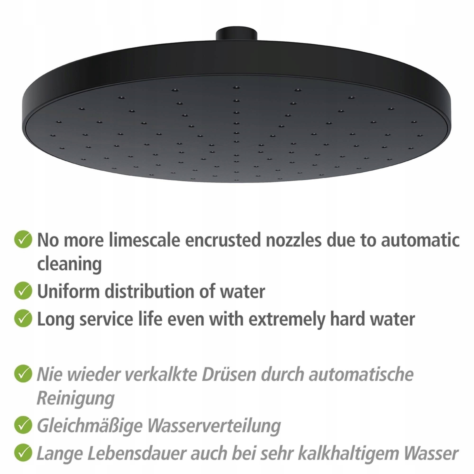 Relaksujący strumień deszczowy – idealny na poranny i wieczorny prysznic