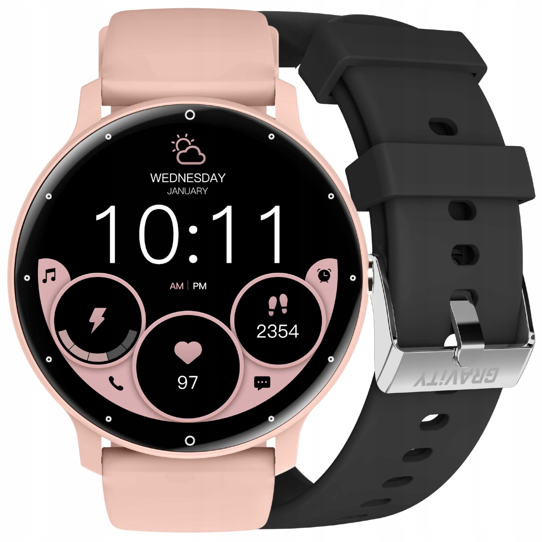 Smartwatch Gravity GT1-5 PRO – Twój osobisty asystent zdrowia i aktywności