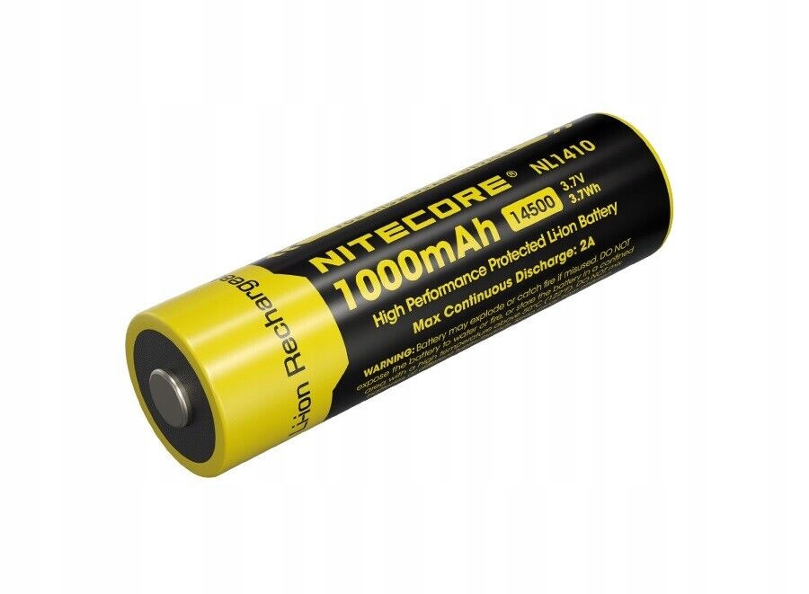Akumulator Nitecore NL1410 1000mAh – Wydajność i bezpieczeństwo w jednym