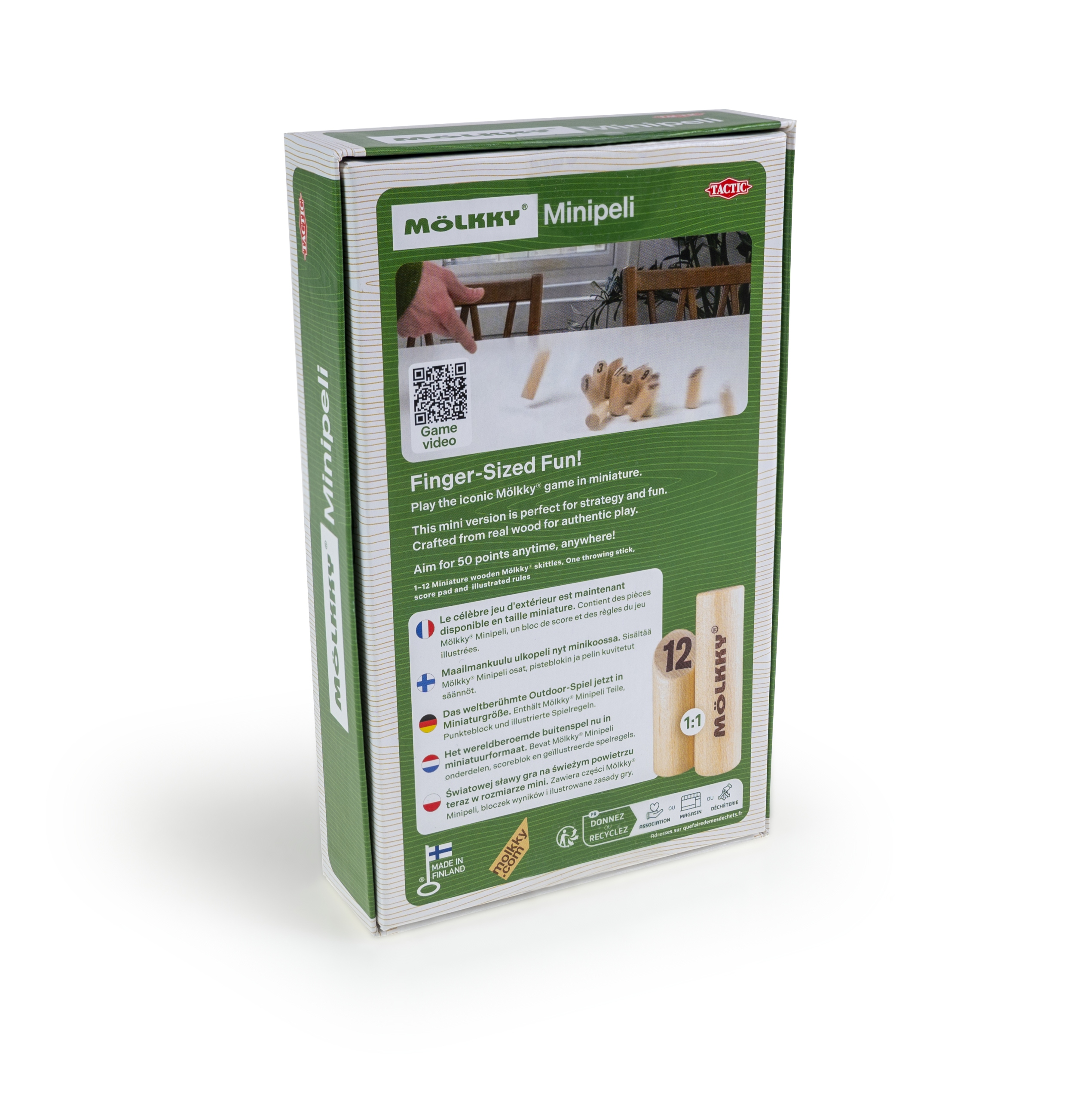 Tactic Molkky: Minipeli – Ekscytująca gra dla całej rodziny