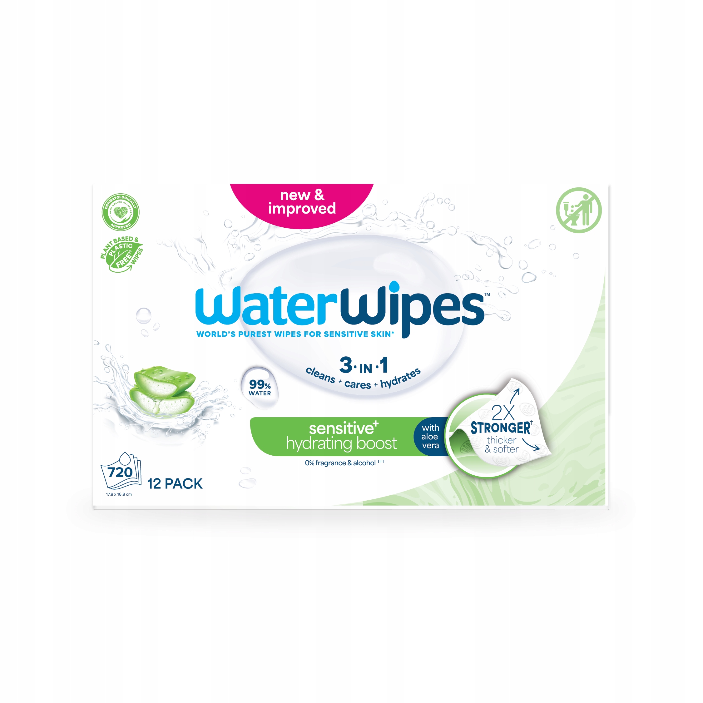 Formuła 3 w 1: Oczyszczanie, nawilżanie i pielęgnacja