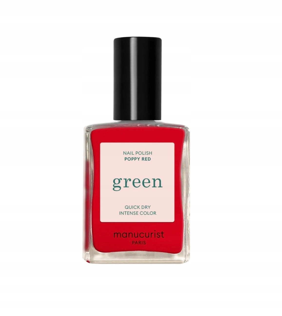 MANUCURIST Green* Nail Polish – Lakier do paznokci Poppy Red 15ml