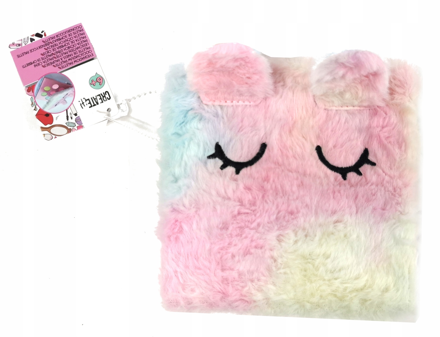 Paleta cieni w puchatym pudełku CREATE IT! – Kolorowy świat dla młodych artystek