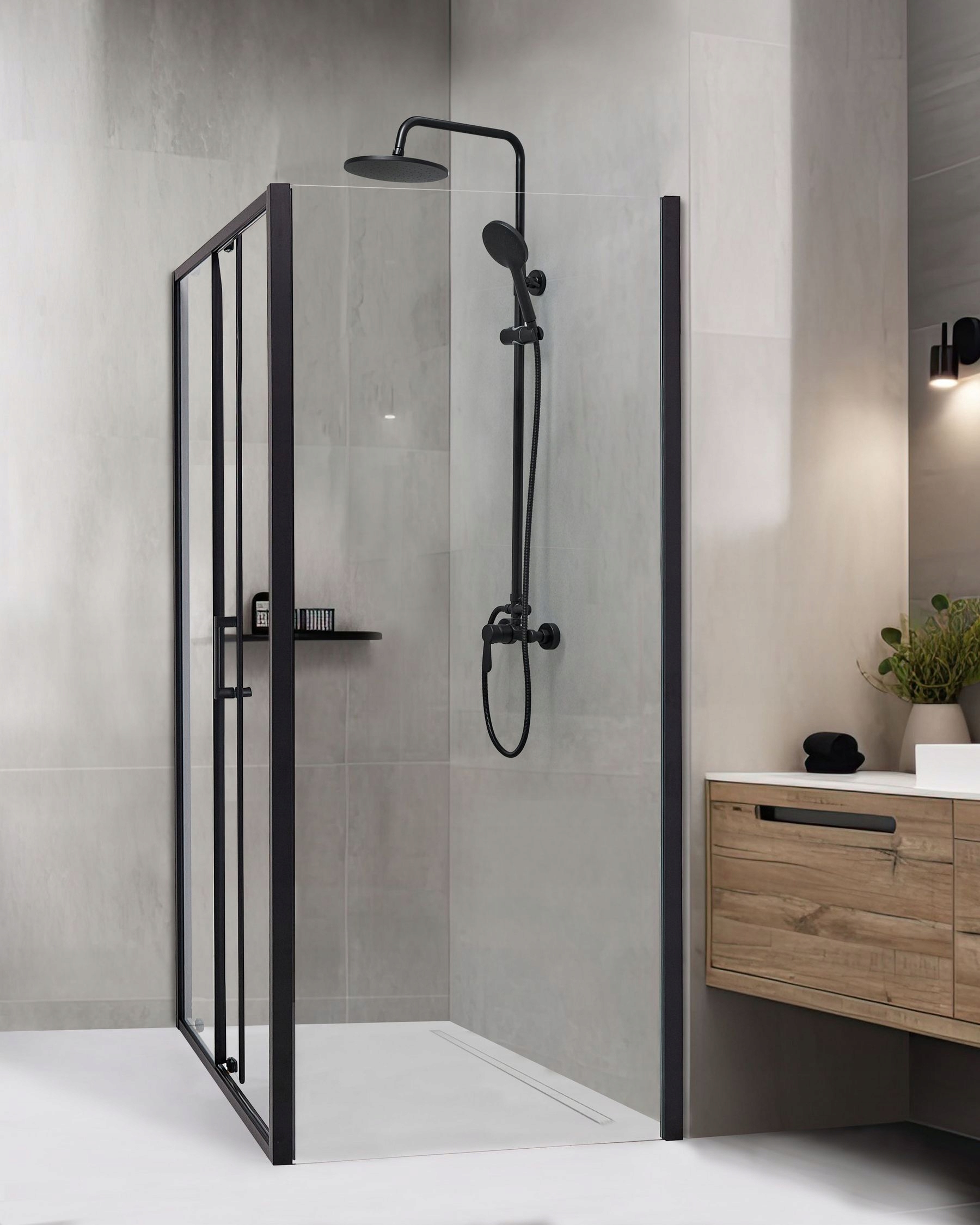 Nowoczesny design i trwałość – Szkło hartowane i aluminiowa rama