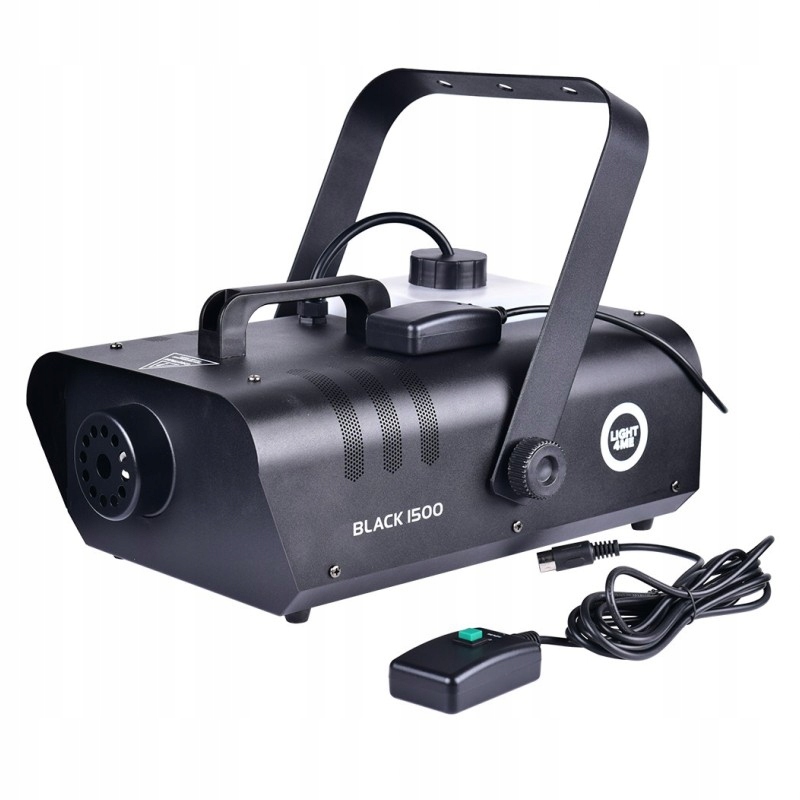 Naświetlacz LIGHT4ME BLACK 1500 – Wytwornica dymu mgły do każdej imprezy