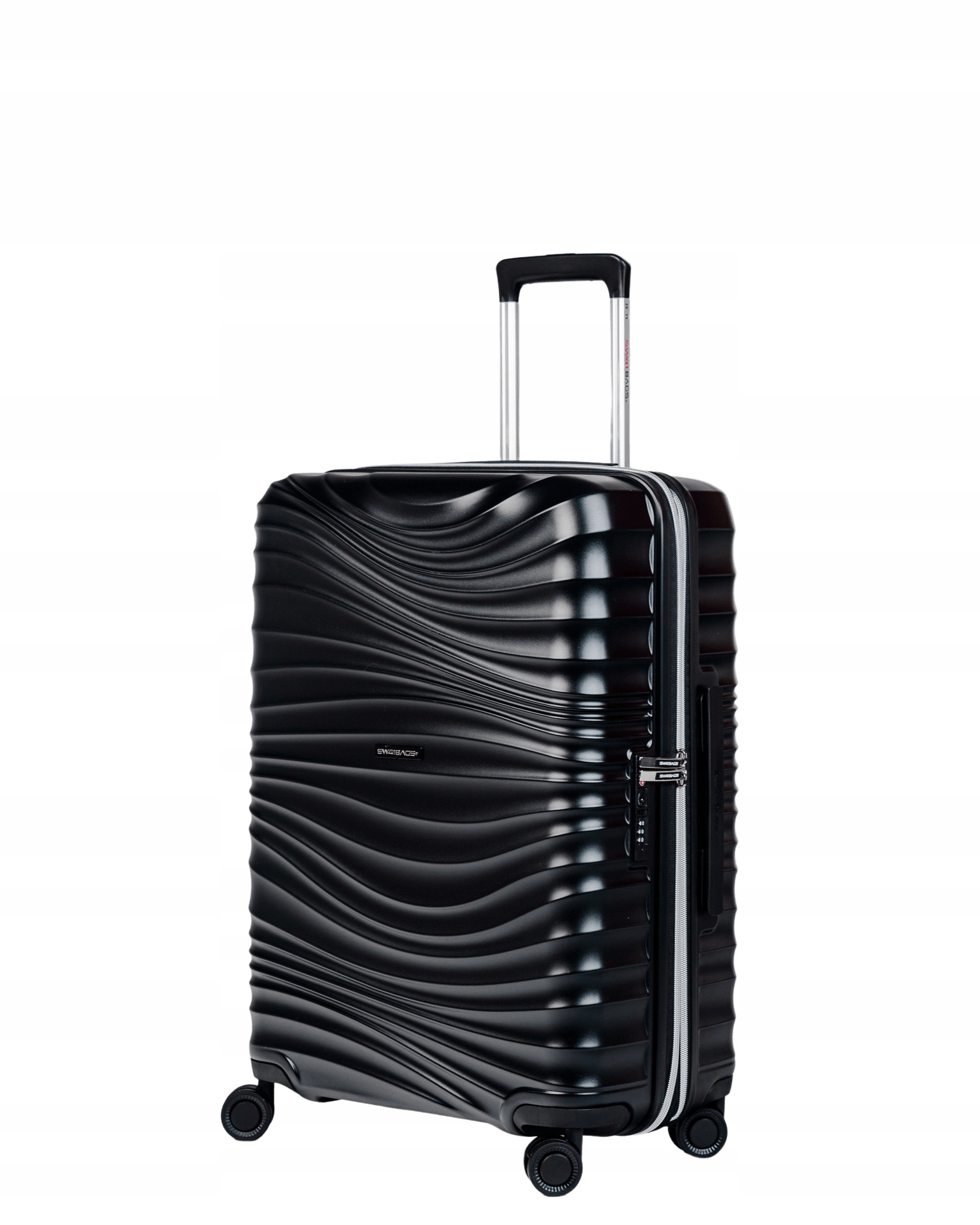 Średnia walizka SwissBags Cruise 65 cm czarny – Idealny towarzysz podróży