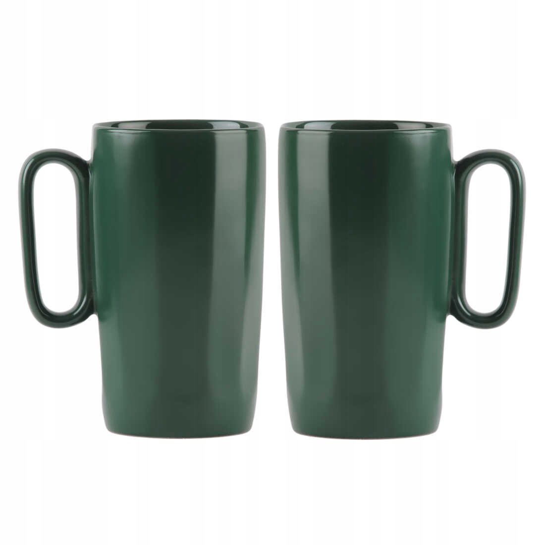 Vialli Design - FUORI - Zestaw 2 kubków ceramicznych 330 ml w kolorze zielonym