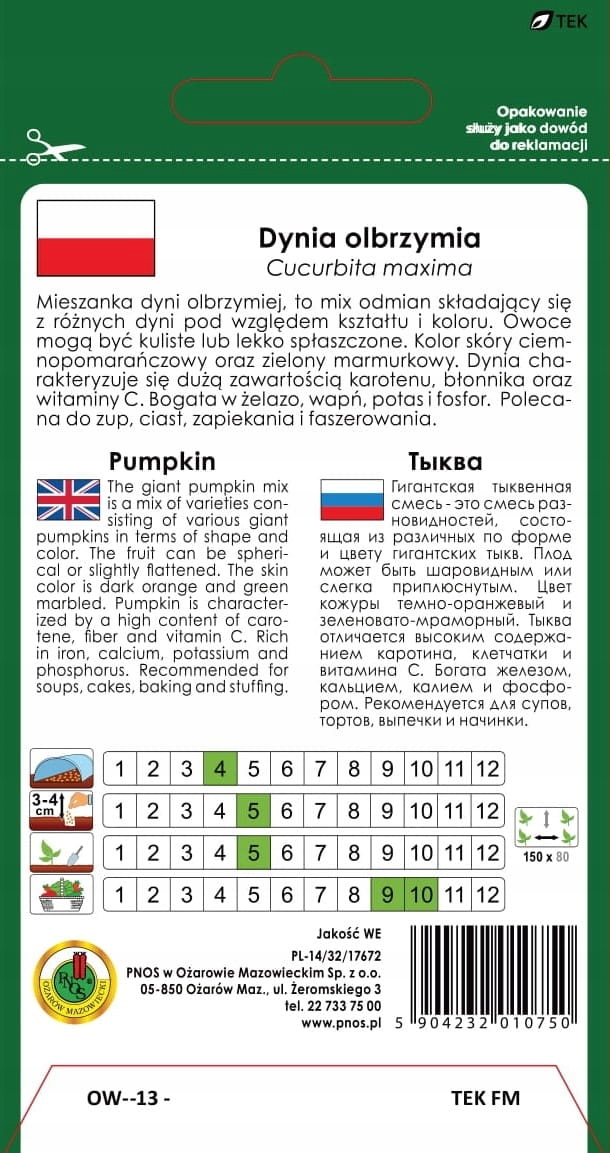 Wysoka zawartość karotenu i witamin