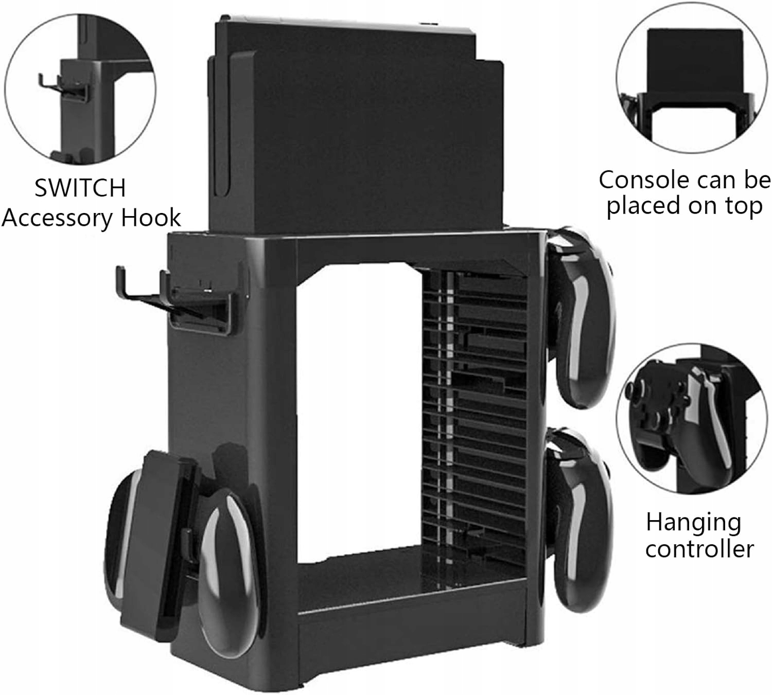 Przechowywanie konsol i padów w jednym miejscu