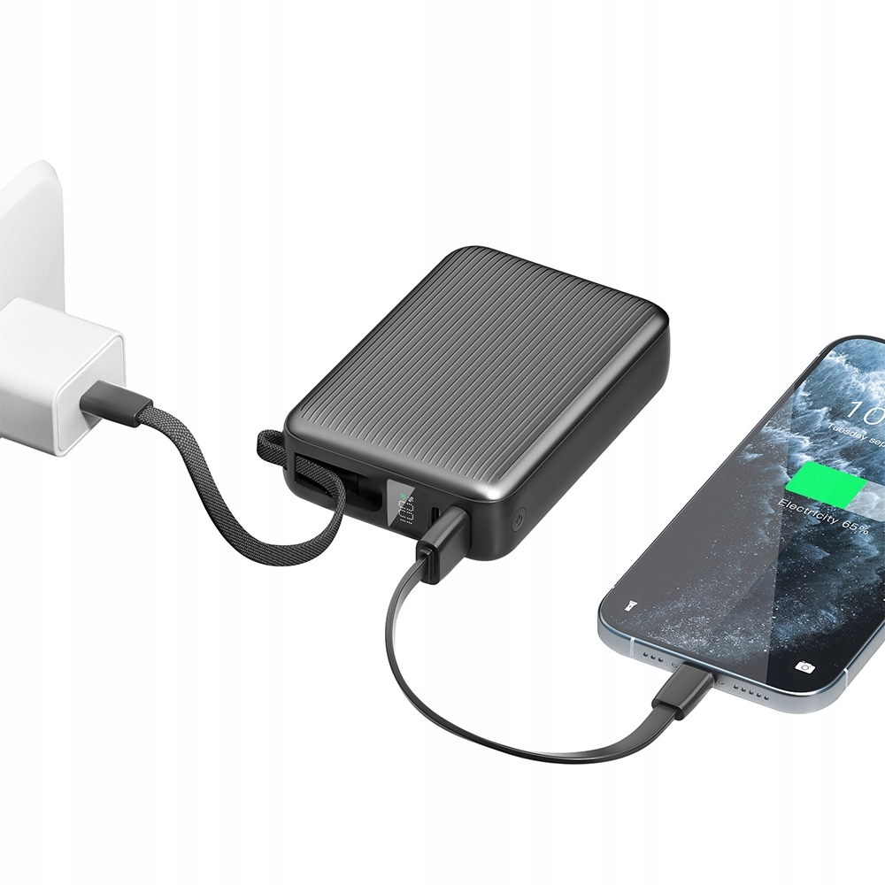 Tryb pass-through – Ładuj urządzenia i powerbank jednocześnie