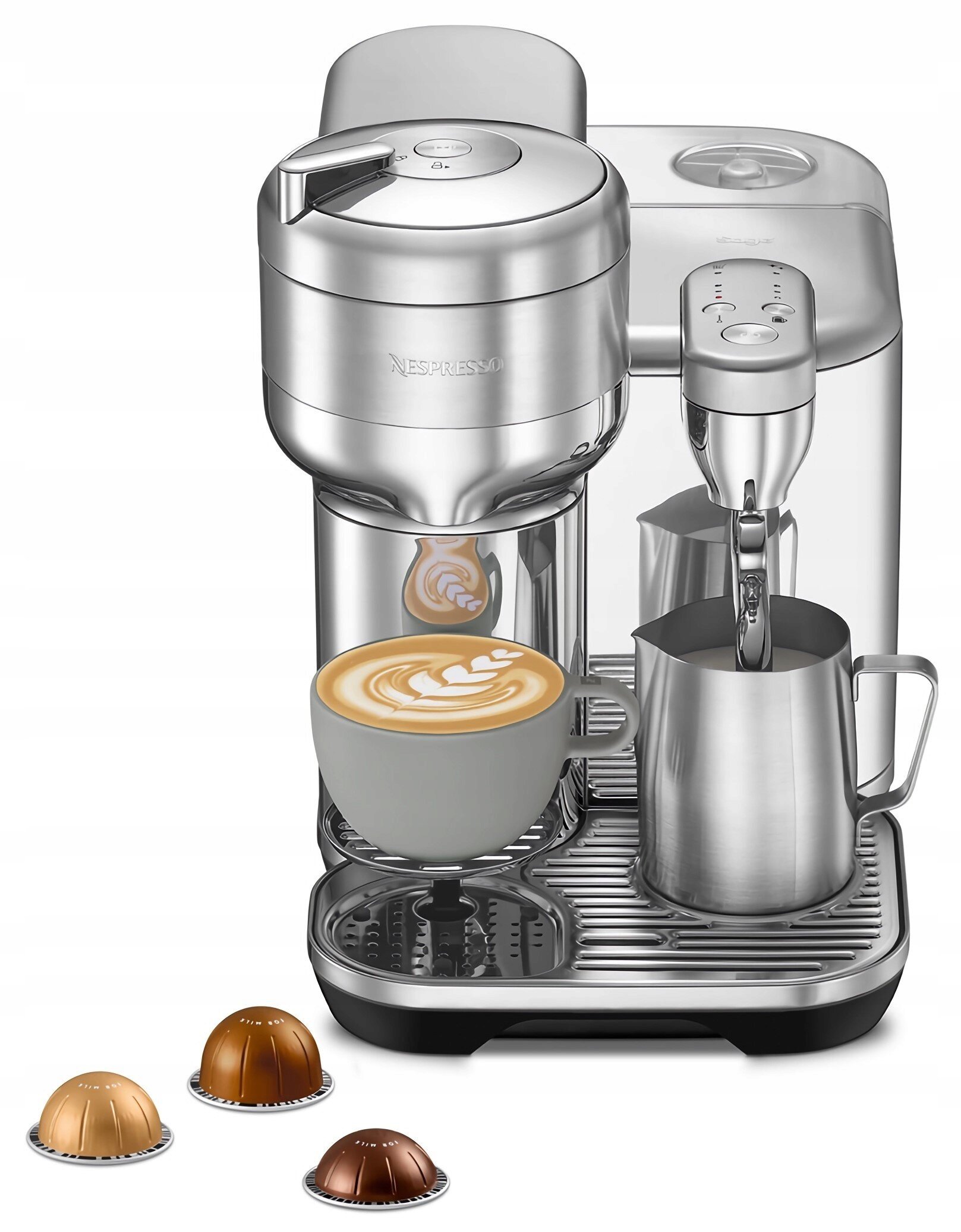 Ekspres SAGE Nespresso Creatista Vertuo SVE850BSS4EPL1 – Twoja kawa w najlepszym wydaniu