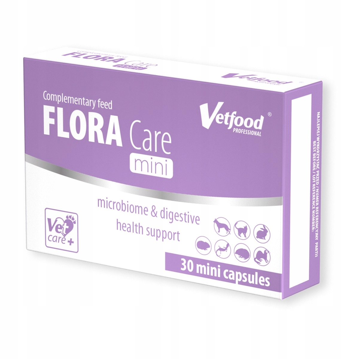 VETFOOD Flora Care Mini 30 kapsułek – Probiotyk dla zdrowia Twojego pupila