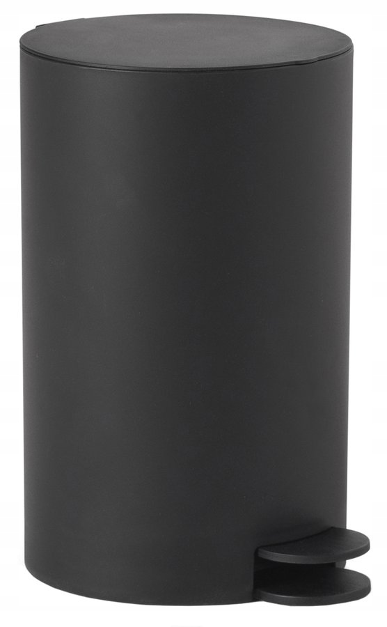 Gedy SHARON PEDAL BIN 3 LT MATT BLACK – Elegancki kosz na śmieci do Twojego wnętrza