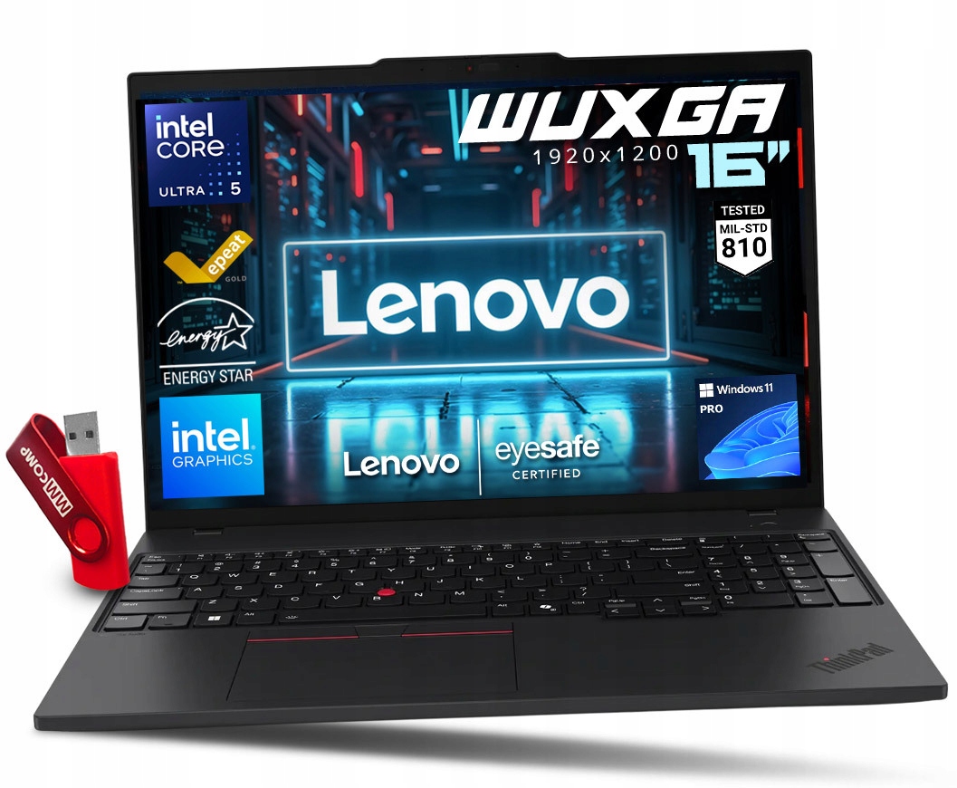 Laptop Lenovo ThinkPad T16 G3 – Wydajność i mobilność w jednym