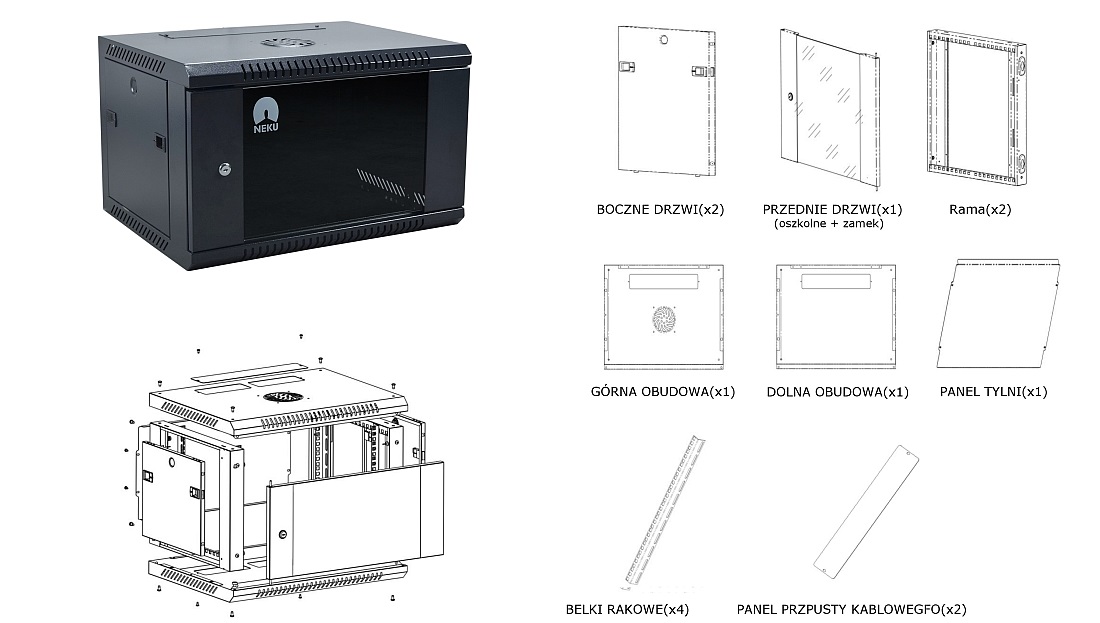 Funkcjonalność i łatwość montażu drzwi