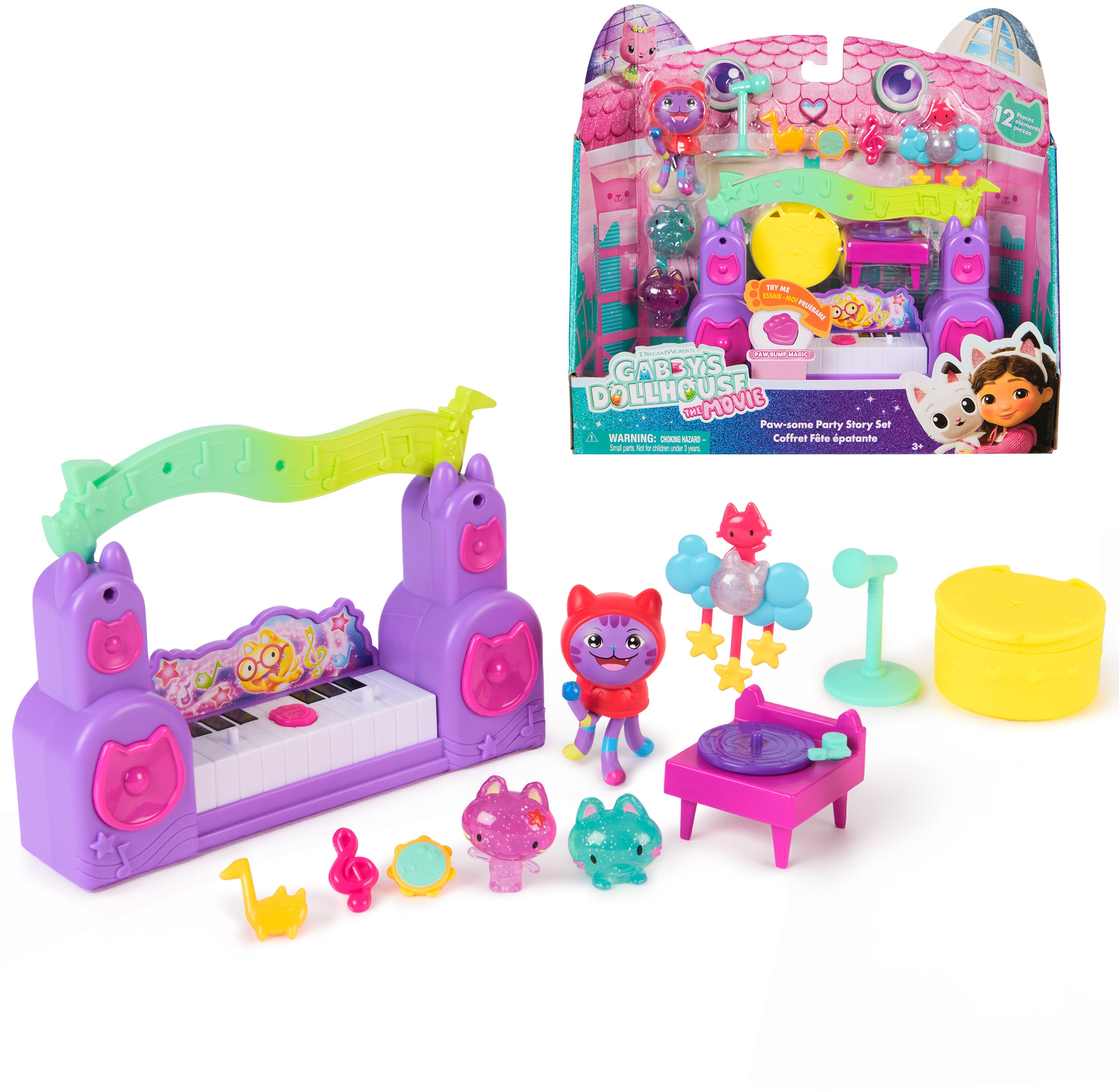 Interaktywne akcesoria do zabawy w rytmie muzyki