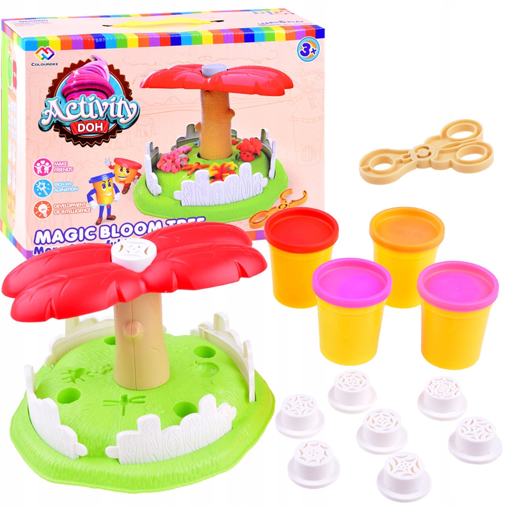 Masa plastyczna Wyciskarka drzewko ZA3207 – Kreatywna zabawa dla dzieci