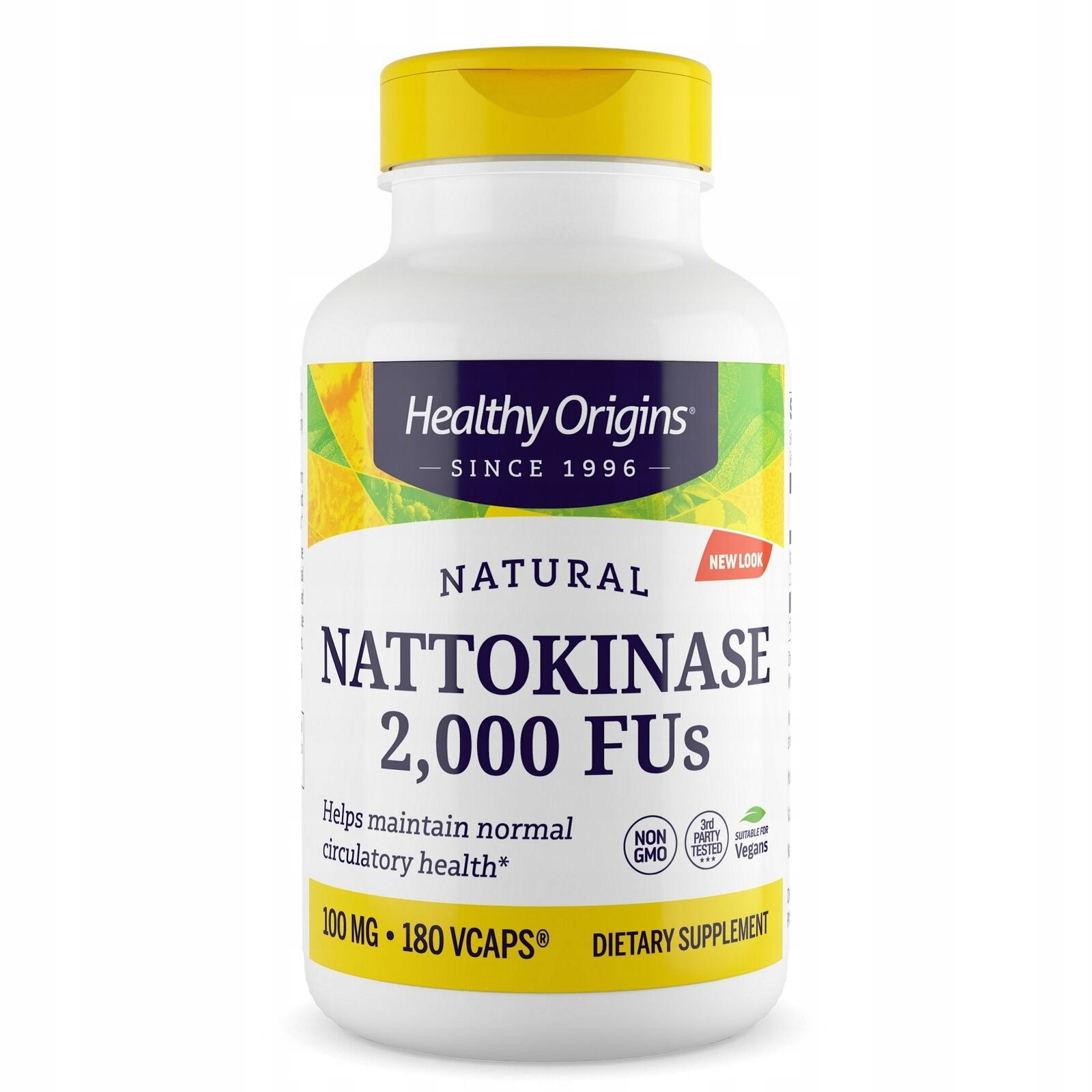 Healthy Origins Nattokinaza 2000 FUs - Suplement diety dla zdrowia