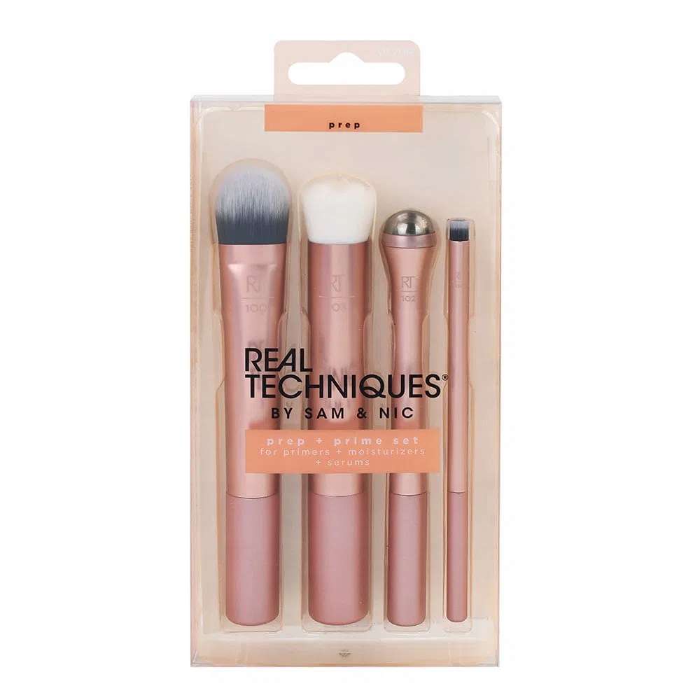 Zestaw pędzli Real Techniques Prep & Prime – Idealne narzędzia do makijażu