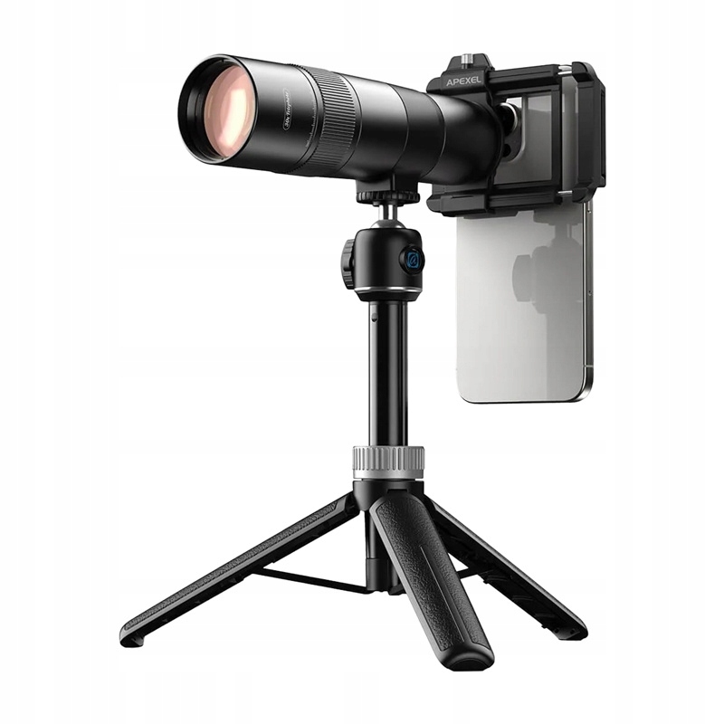 Obiektyw 36X Apexel ze statywem APL-T30XJJ028 – Doskonałe narzędzie do fotografii