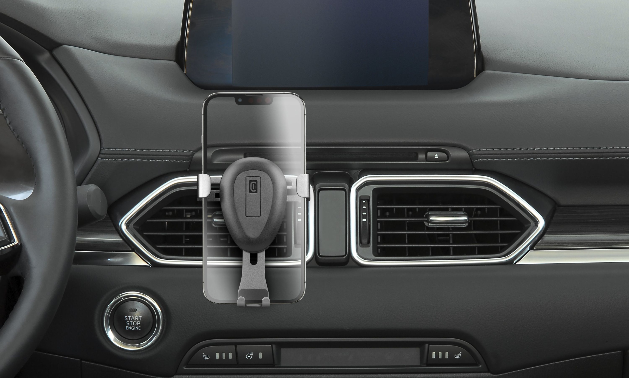 Uchwyt samochodowy Cellular Line Cellularline Slide - Uniwersalny uchwyt na kratkę nawiewu