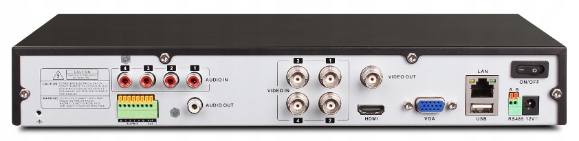 Obsługa różnych technologii: AHD, CVI, TVI, CVBS, IP