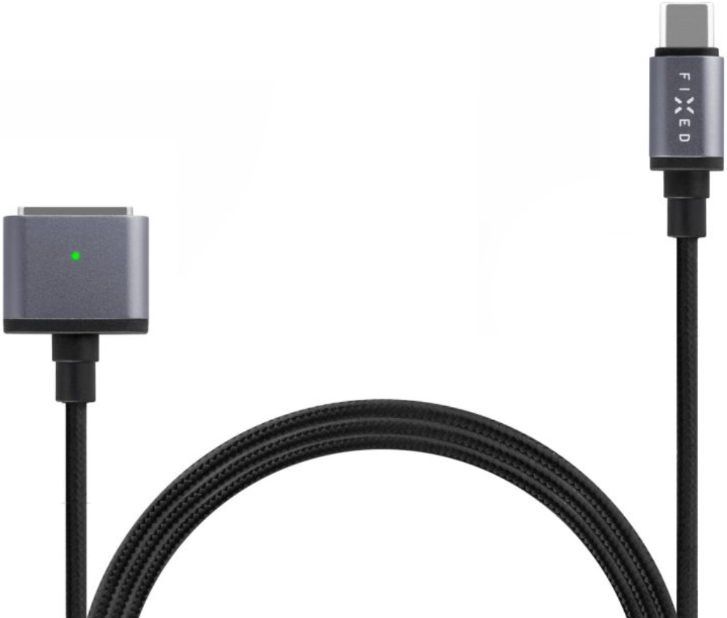 Kabel USB Fixed do ładowania w oplocie USB-C/MagSafe 3, 2m, 140W – Wydajność i styl