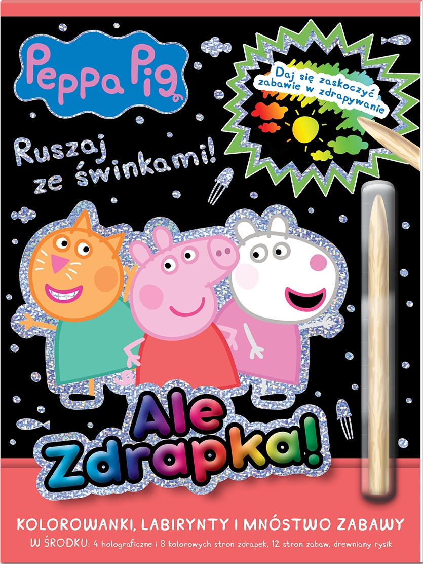Peppa Pig. Ale zdrapka! cz.5 – Zabawna przygoda ze zdrapywaniem
