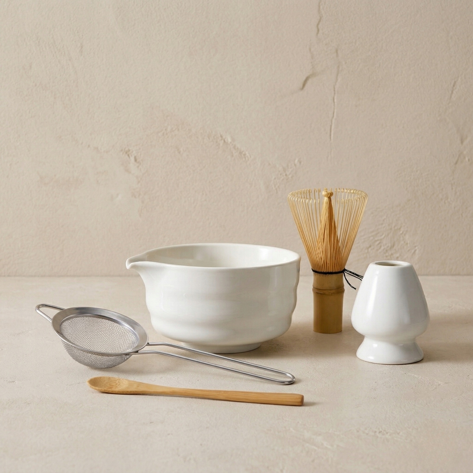 Wysokiej jakości materiały – Porcelana i bambus w eleganckim wydaniu
