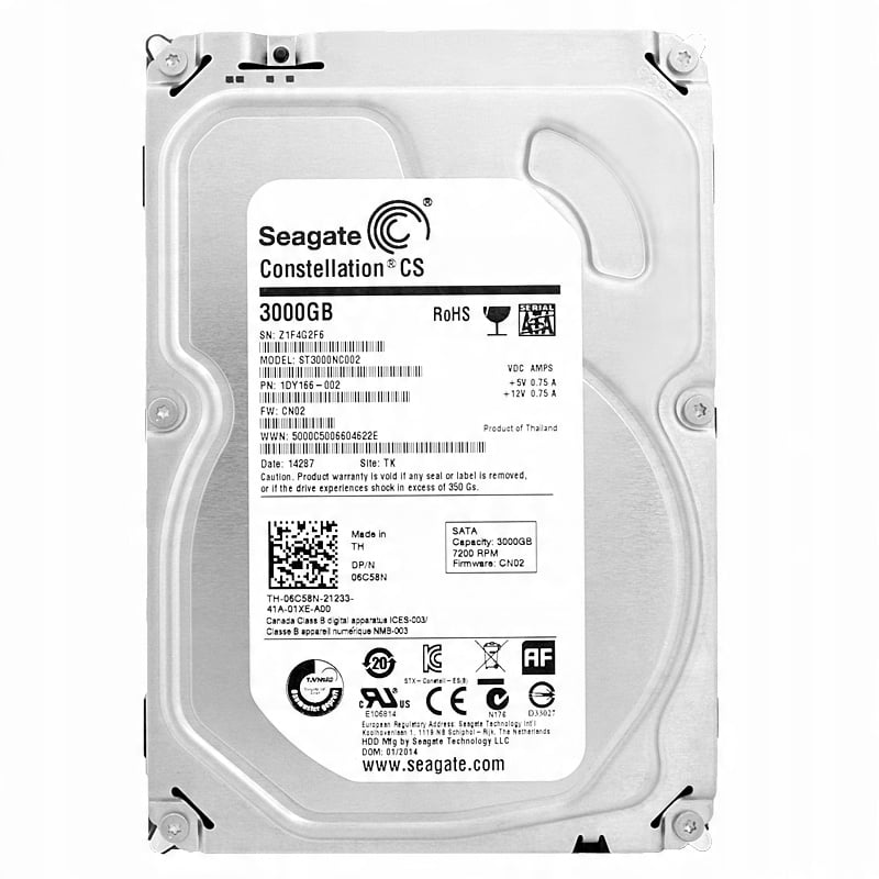 Pojemność 3TB - Idealny do przechowywania danych