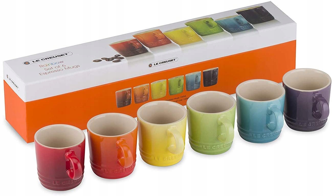 Zestaw kubków do espresso Le Creuset – Kolorowa radość w Twojej kuchni