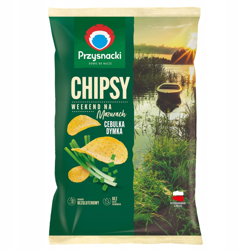Przysnacki Chipsy Cebulka Dymka 130 g – Idealna przekąska na każdą okazję