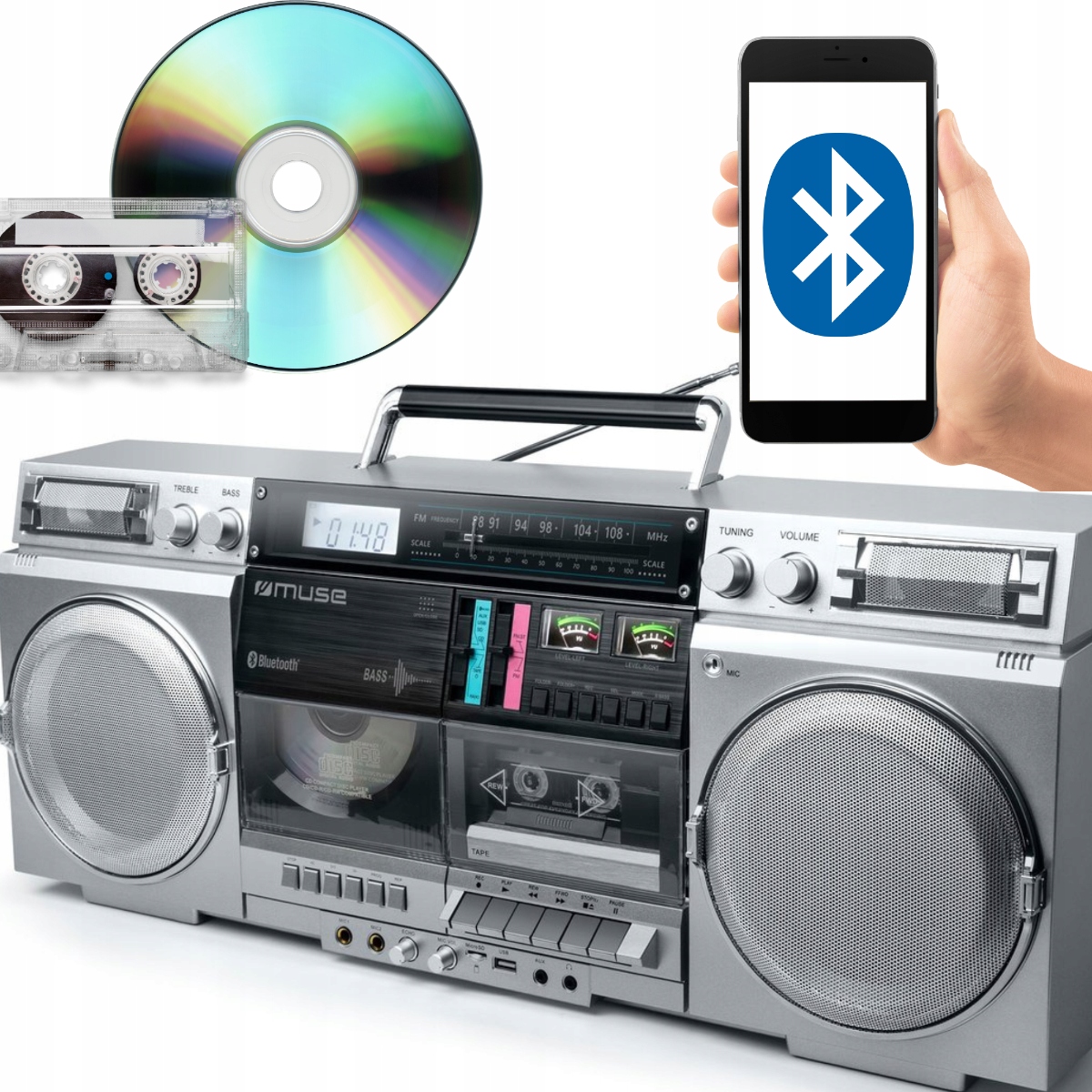 Funkcjonalność Bluetooth – Odtwarzaj muzykę bezprzewodowo
