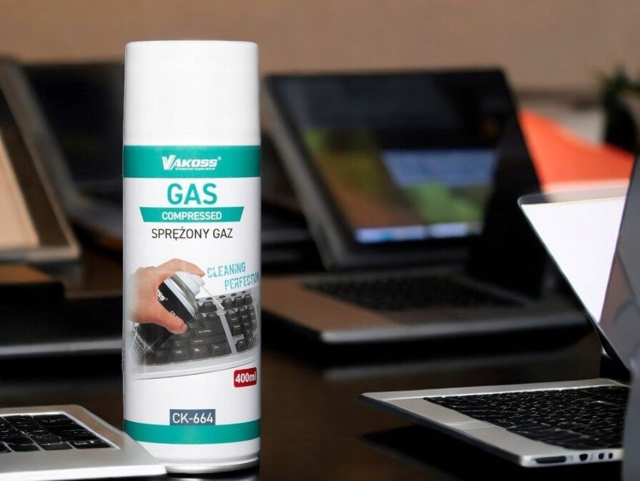 Typowe zastosowania sprężonego gazu Vakoss