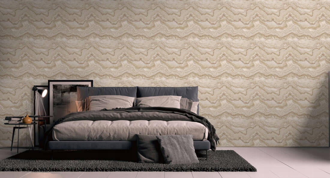 Tapeta ścienna 396592 Sandy Marmur – Elegancja i nowoczesność w Twoim wnętrzu