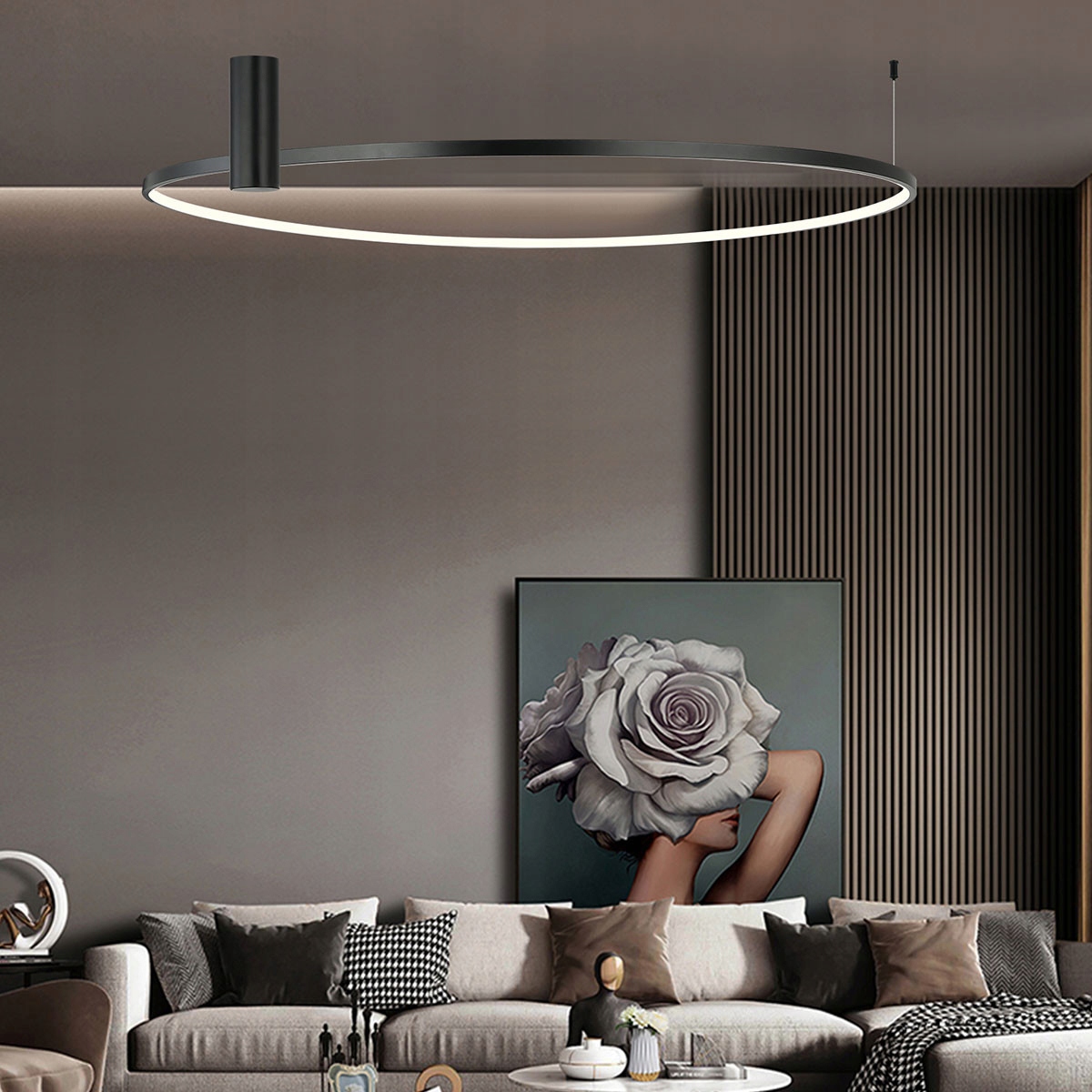Stylowy design i funkcjonalność – Idealna do salonu, jadalni i biura