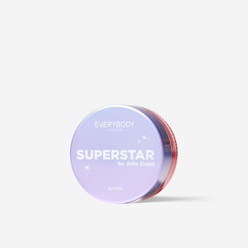 EVERYBODY LONDON x Julia Żugaj Glitter pot - Magic pink – Twój sekret do olśniewającego makijażu