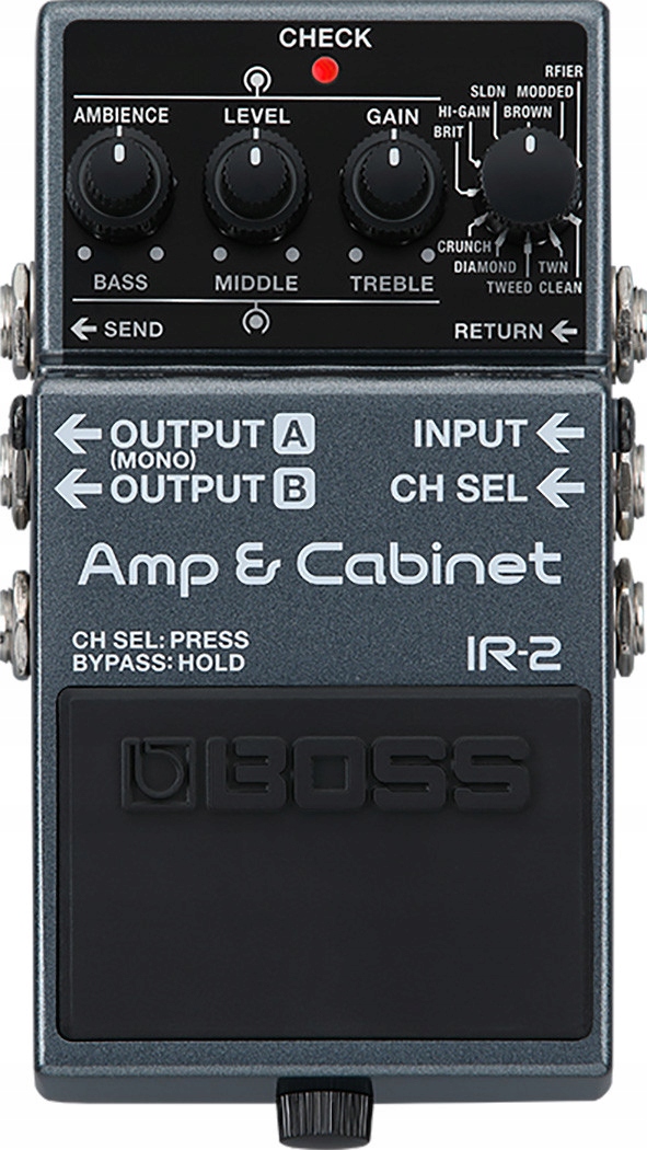 Boss IR-2 Amp & Cabinet – Efekt do Gitary Elektrycznej dla Profesjonalistów