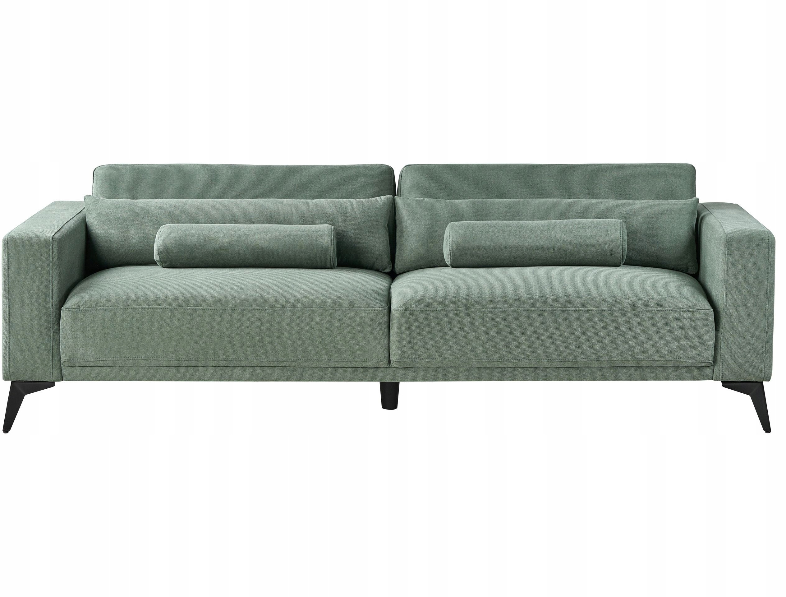 Sofa 3-osobowa zielona ANGE Lumarko – Komfort i styl w Twoim domu