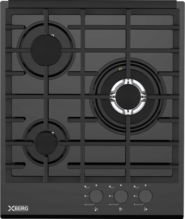 Płyta gazowa Xberg BRGS405 – Nowoczesne gotowanie na szkle