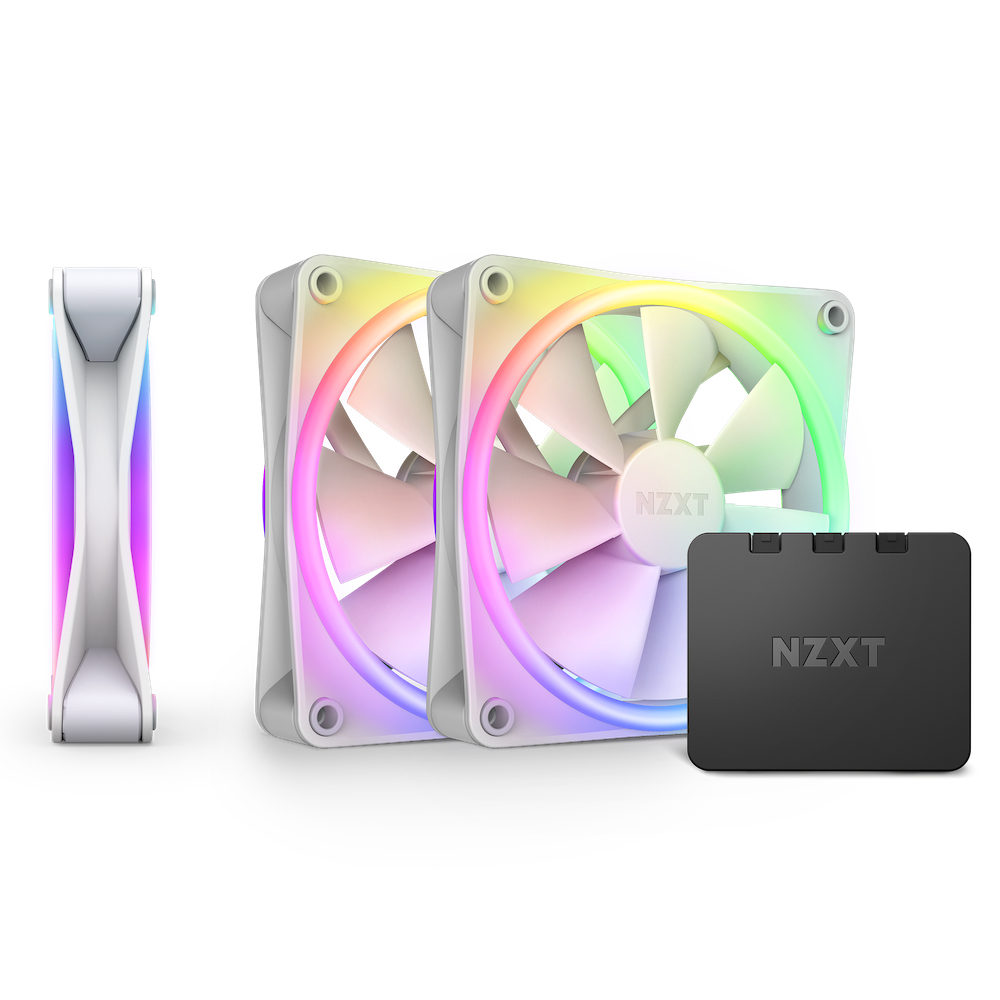 NZXT F120 RGB DUO 3-pack + Hub – Wydajność i styl w jednym