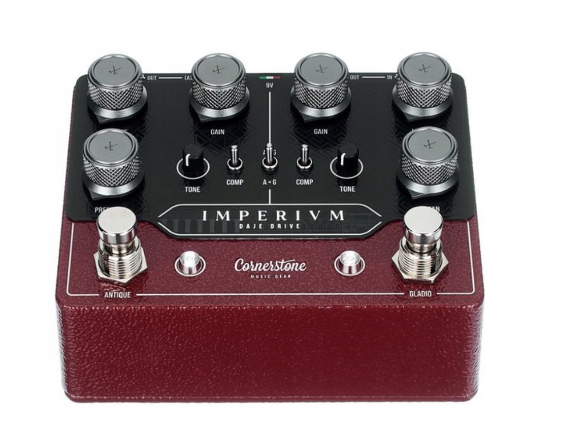 Cornerstone Imperium V2 Dual Overdrive – Profesjonalny pedał gitarowy handmade z Włoch
